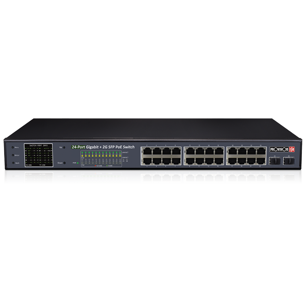 רכזת רשת \ ממתג PoES-24370GCL+2SFP