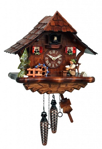 שעון קוקייה שותה בירה