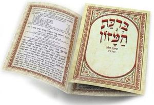 Birkat Hamazon with Kavanat HaLev