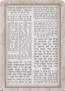 Bencher for Bar Mitzvah With Tefillin