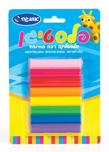 פלסטלינה 8 בבליסטר