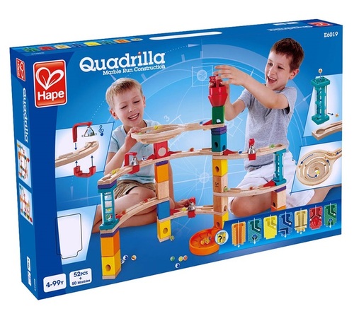 מדרון גולות הבריחה מהטירה (52 חלקים + 50 גולות) מבית HAPE 