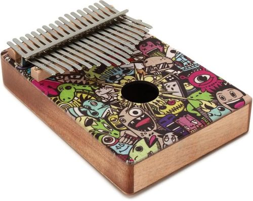קלימבה ארט 17 צלילים SELA SE254 Art Series Kalimba 17-key Little Monster