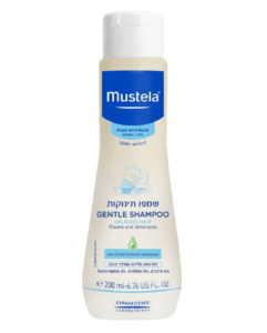 שמפו לתינוקות | 200 מ"ל | Baby Shampoo | מבית מוסטלה מוסטלה | Mustela