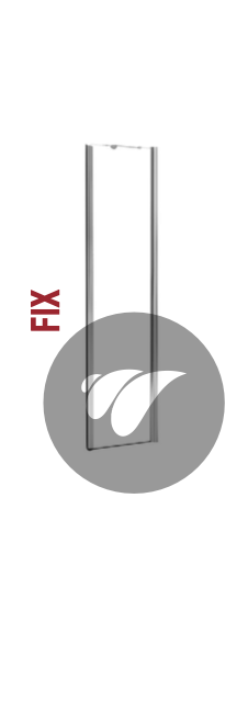 דופן FIX כולל פרופיל מקשר 54-86.5 ס״מ
