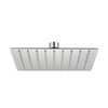 ראש מקלחת נירוסטה מרובע 20 ס"מ חמת בייסיק Hamat Basics 416244 | כרום ניקל ZM