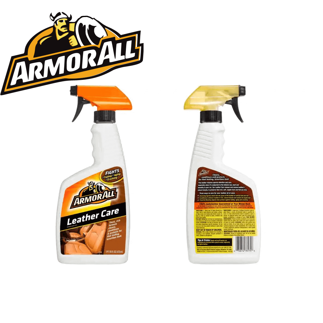תרסיס Leather Care לניקוי ושחזור עור מבית Armor All