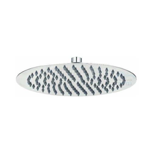 ראש מקלחת נירוסטה עגול 25Ø ס"מ חמת בייסיק Hamat Basics 416242 | כרום ניקל