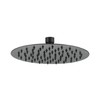 ראש מקלחת נירוסטה עגול 20Ø ס"מ חמת בייסיק Hamat Basics 416241-1 | שחור מט ZM