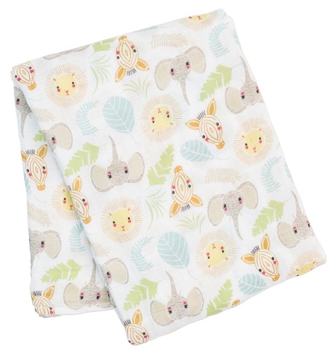 חיתול תינוק גדול מעוצב 100% כותנה טטרה 120X120 ס