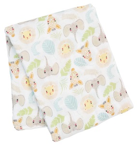 חיתול תינוק גדול מעוצב 100% כותנה טטרה 120X120 ס"מ - ג