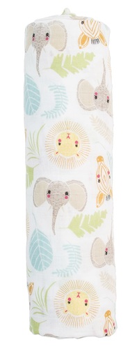 חיתול תינוק גדול מעוצב 100% כותנה טטרה 120X120 ס