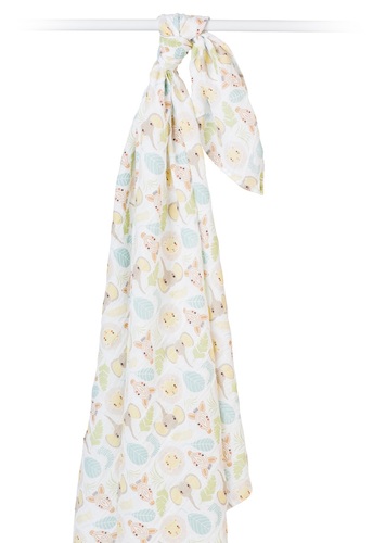 חיתול תינוק גדול מעוצב 100% כותנה טטרה 120X120 ס