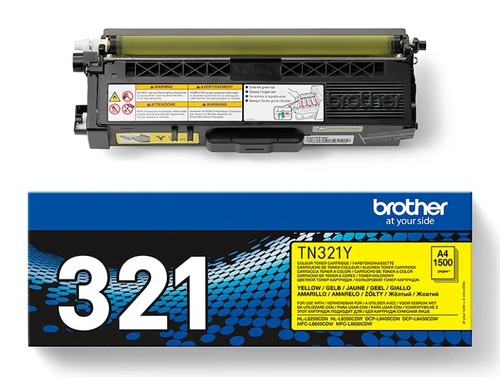 טונר TN-321Y מקורי של Brother - צהוב