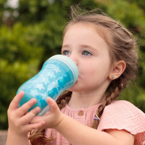 בקבוק שתייה ספורט - +Active Cup 14M  כחול - Blue