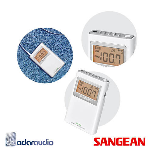 רדיו FM נייד קומפקטי (Sangean Pocket 160 (dt-160