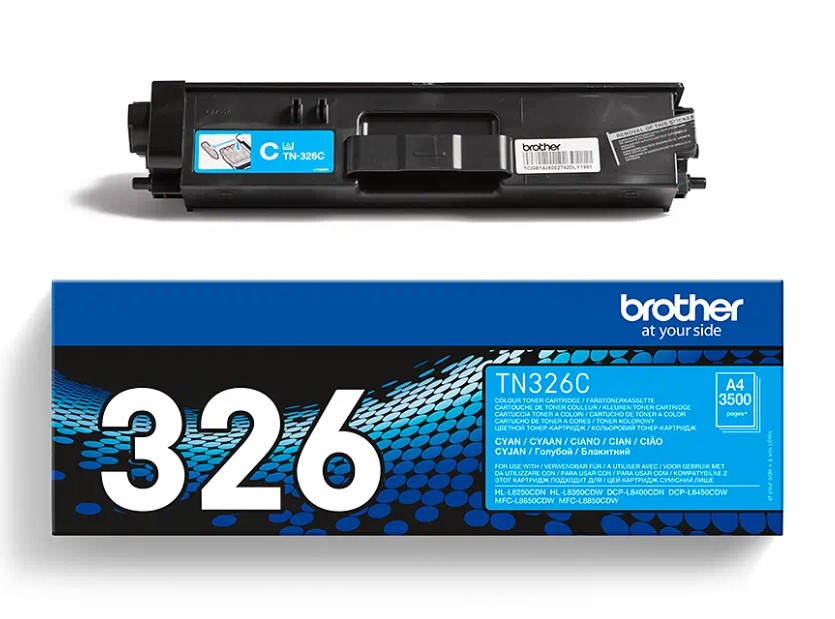 טונר TN-326C מקורי של Brother - כחול