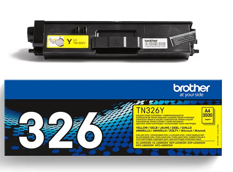 טונר TN-326Y מקורי של Brother - צהוב