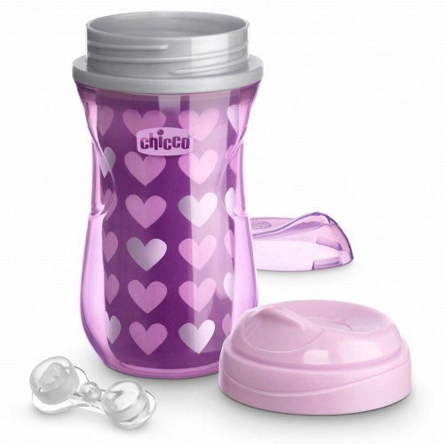 בקבוק שתייה ספורט - +Active Cup 14M  ורוד - Pink