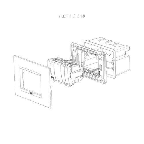 מתאם 6 מודול ניסקו סוויץ