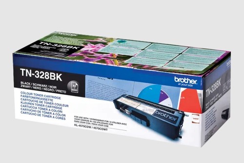 טונר TN-328BK מקורי של Brother - שחור