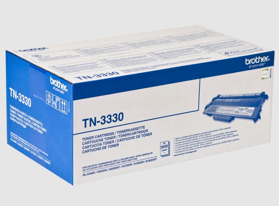 טונר TN-3330 מקורי של Brother - שחור