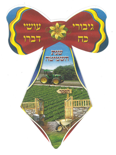 עניבה גיבורי לשנת שמיטה