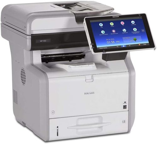 מדפסת משולבת שחור לבן Ricoh mp402 מחודשת