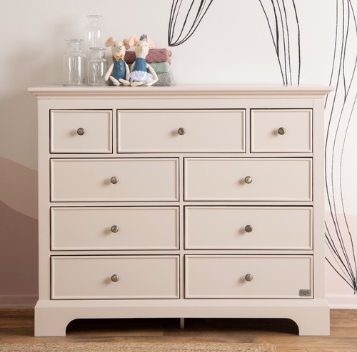 שידת החתלה לתינוק מילאנו MDF בצבע חול