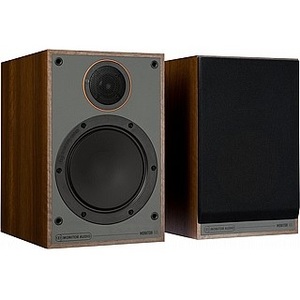 זוג רמקולים מדפיים Monitor Audio מוניטור אודיו MONITOR 100 אגוז