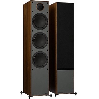 זוג רמקולים רצפתיים Monitor Audio מוניטור אודיו MONITOR 300 אגוז