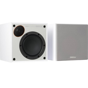 זוג רמקולים מדפיים Monitor Audio מוניטור אודיו MONITOR 50 לבן