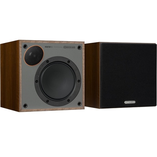 זוג רמקולים מדפיים Monitor Audio מוניטור אודיו MONITOR 50 אגוז