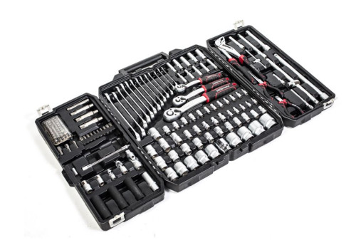 ארגז כלים מוקשח נייד מזווד 163 כלים מק”ט: 1094071