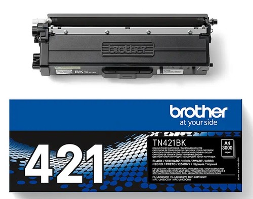 טונר מקורי TN-421BK של Brother- שחור