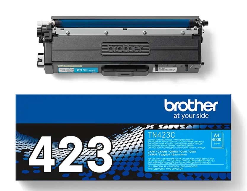 טונר מקורי TN-423C של Brother- כחול