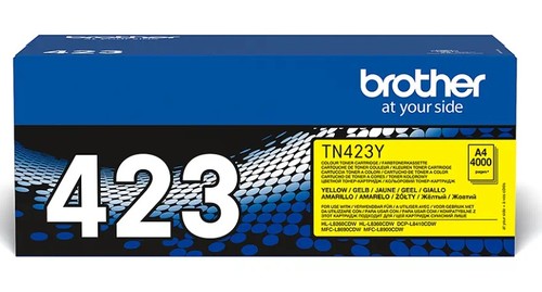 טונר מקורי TN-423Y של Brother- צהוב