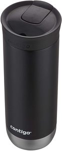 כוס טרמית הכי טובה 570 מ"ל שומרת חום למשך 5 שעות CONTIGO Snapseal ISOSTEEL
