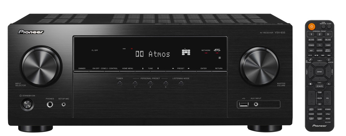 רסיבר PIONEER VSX 935 באקוסטי מני