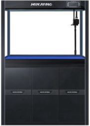 אקווריום מיניאנג זכוכית L1000F שחור / לבן