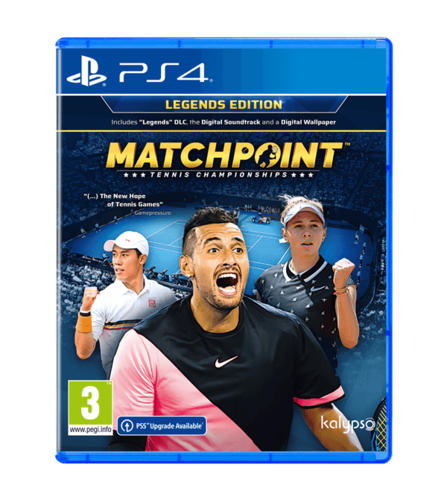 PS4 MATCHPOINT TENNIS CHAMPIONSHIPS: LEGENDS EDITION