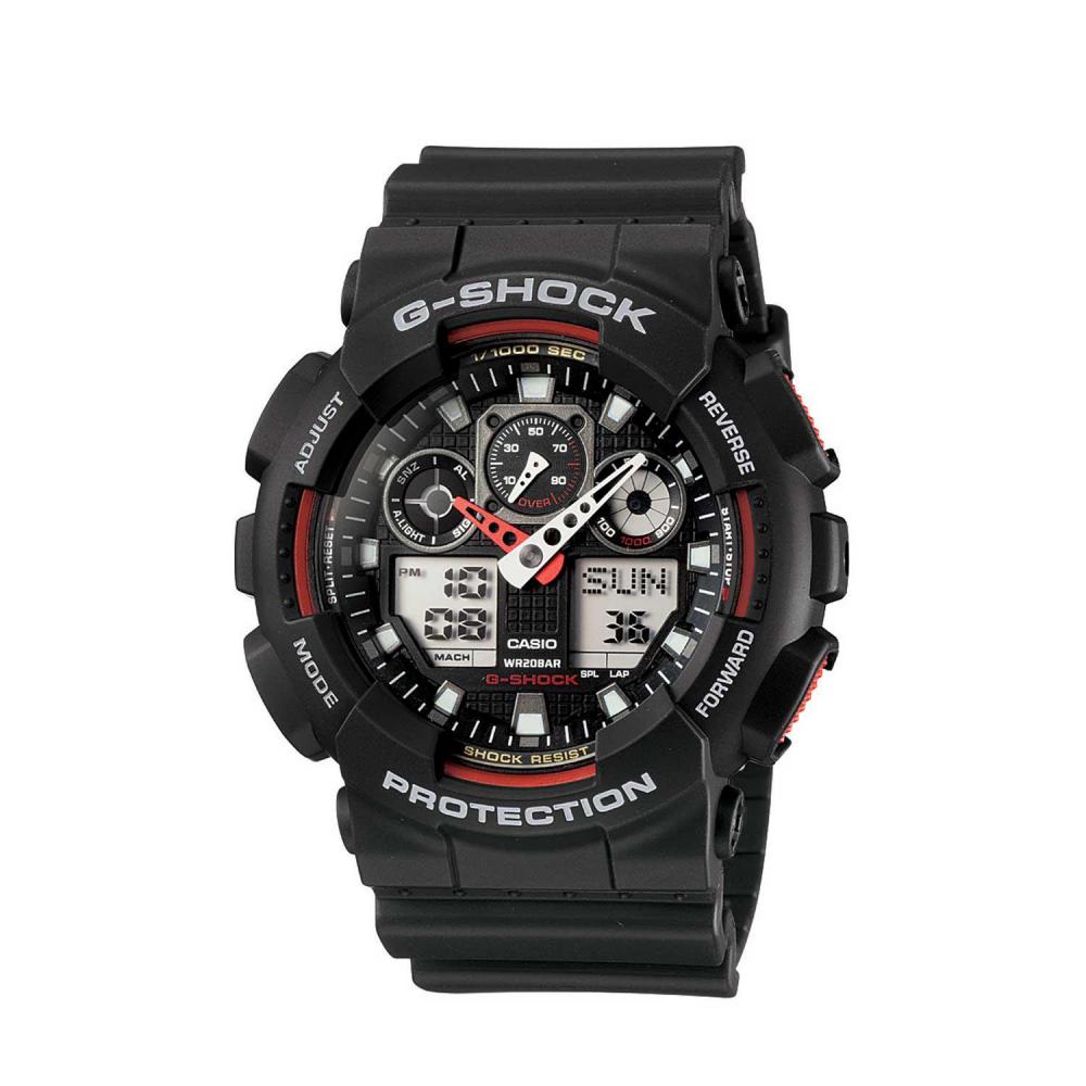שעון יד ‏דיגיטלי Casio G-Shock GA-100-1A4 קסיו
