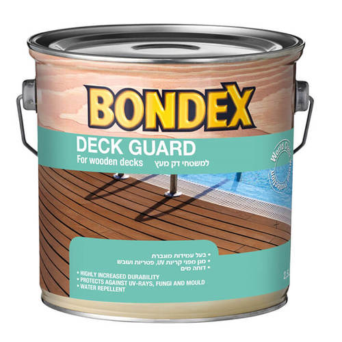 צבע מגן שקוף על בסיס מים - חומר מגן BONDEX