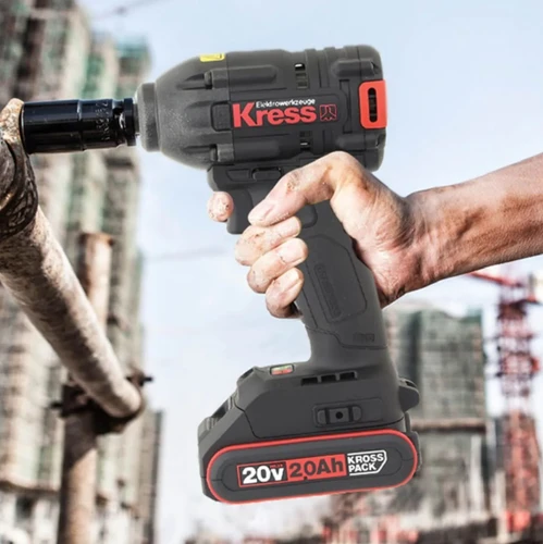 סט נטען 18V מברגת אימפקט + פטישון בראשלס + משחזת זווית 