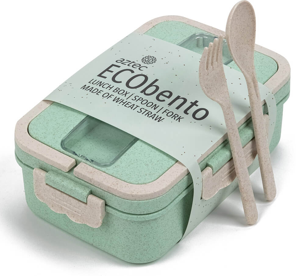 מארז בנטו לארוחה ECO BENTO M ירוק