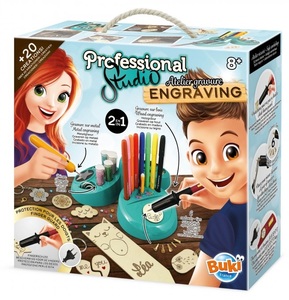 ערכת חריטה ויצירה על עץ או מתכת 20 פרויקטים