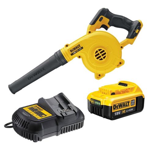 מפוח נטען 20V כולל סוללה 4AH מבית Dewalt