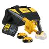 מפוח נטען 20V כולל סוללות 5AH מבית Dewalt