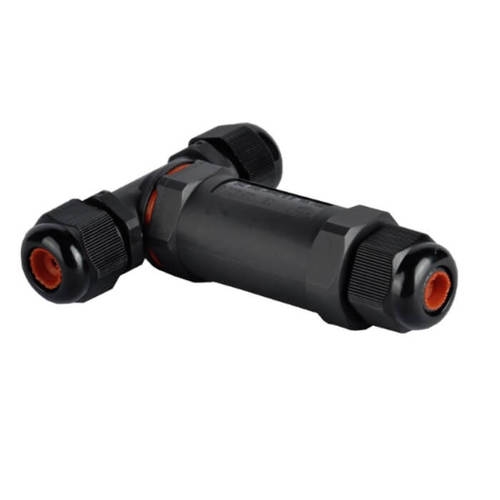 מחבר כבלים T אטום לחלוטין IP68