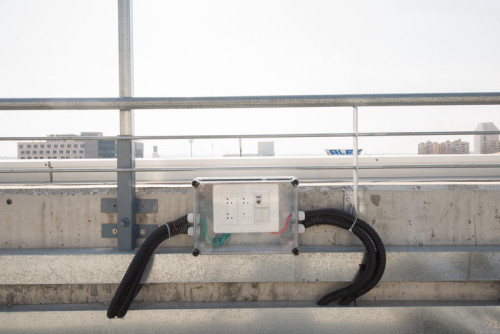 קופסה מוגן מים CI-3 שקוף / אטום גובה 150